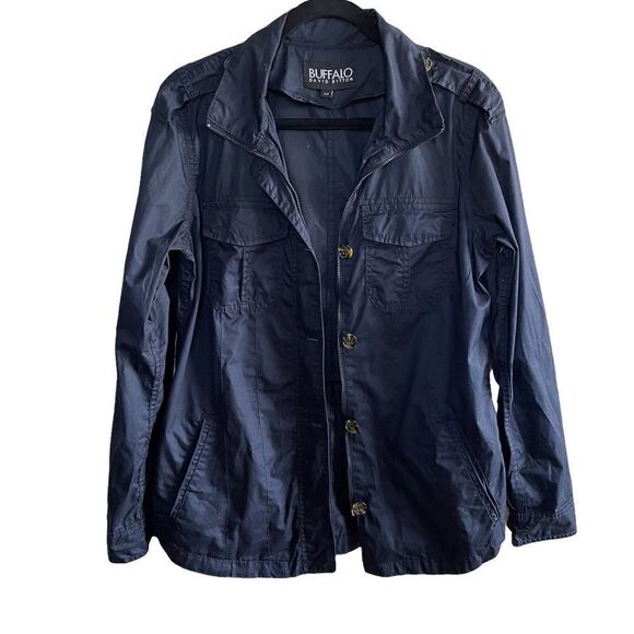 Buffalo David Bitton ~ Women’s Navy Shacket ~ size Small - Picture 1 of 12